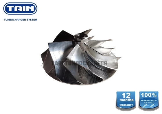 K04 66 میلی متری بیلت توربو کمپرسور ارتقاء چرخ 11 تیغه برای Audi Seat Leon 2.0L